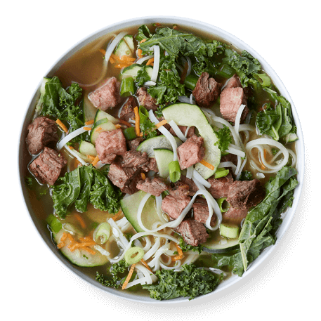 Broth-bowl-spicy-ginger-steak-and-rice-noodle